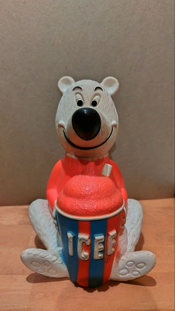 アイシー　ICEE ベアー　1970年　バンク　貯金箱 1970's ICEE BEAR コインバンク – SK OLDIES