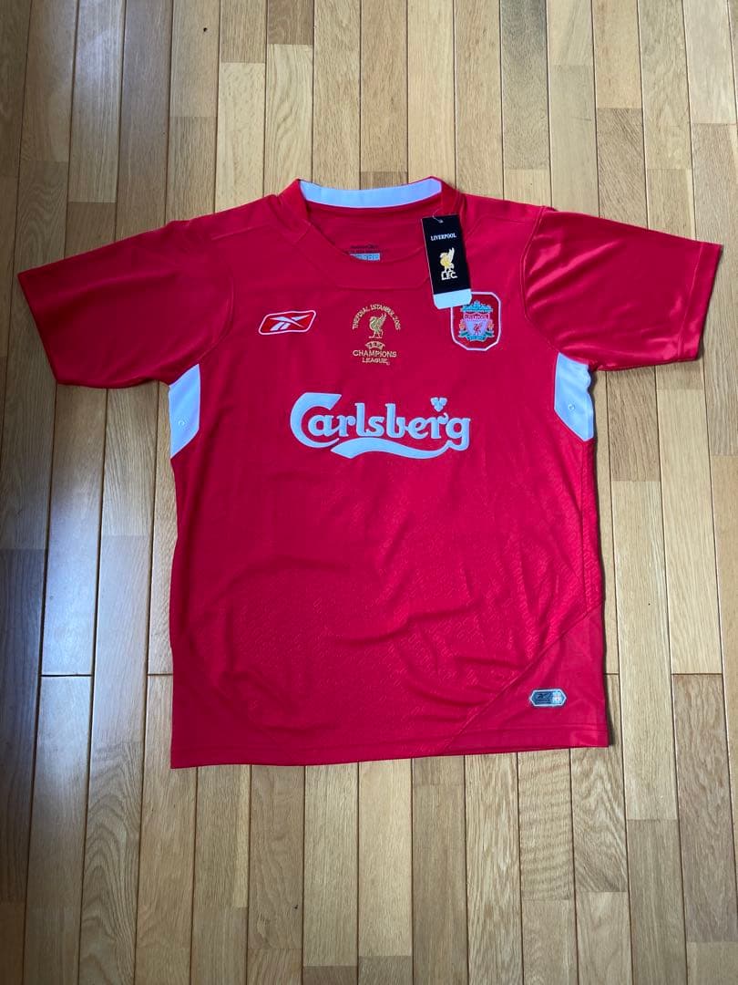 イングランド　プレミアリーグ　リバプール　ユニフォーム　CL final Reebok リバプール 04/05 ユニフォーム ホーム 半袖 チャンピオンズ