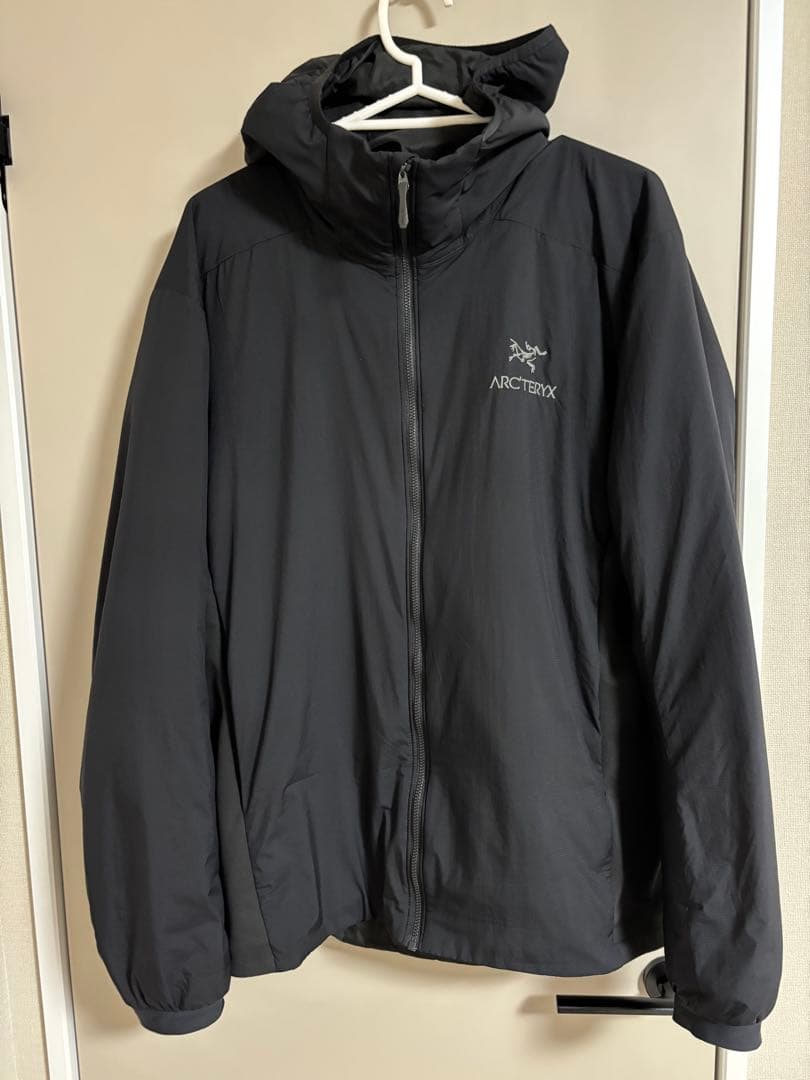 アークテリクス　アトムフーディ　ブラック　Lサイズ　メンズ ARC'TERYX（アークテリクス） アトム フーディ ATOM HOODY BLACK