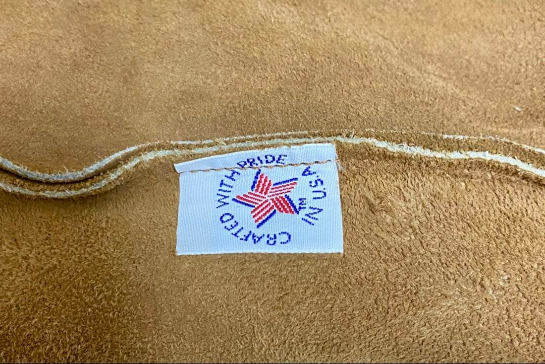 80s スエード トートバッグ アメリカ製 美品