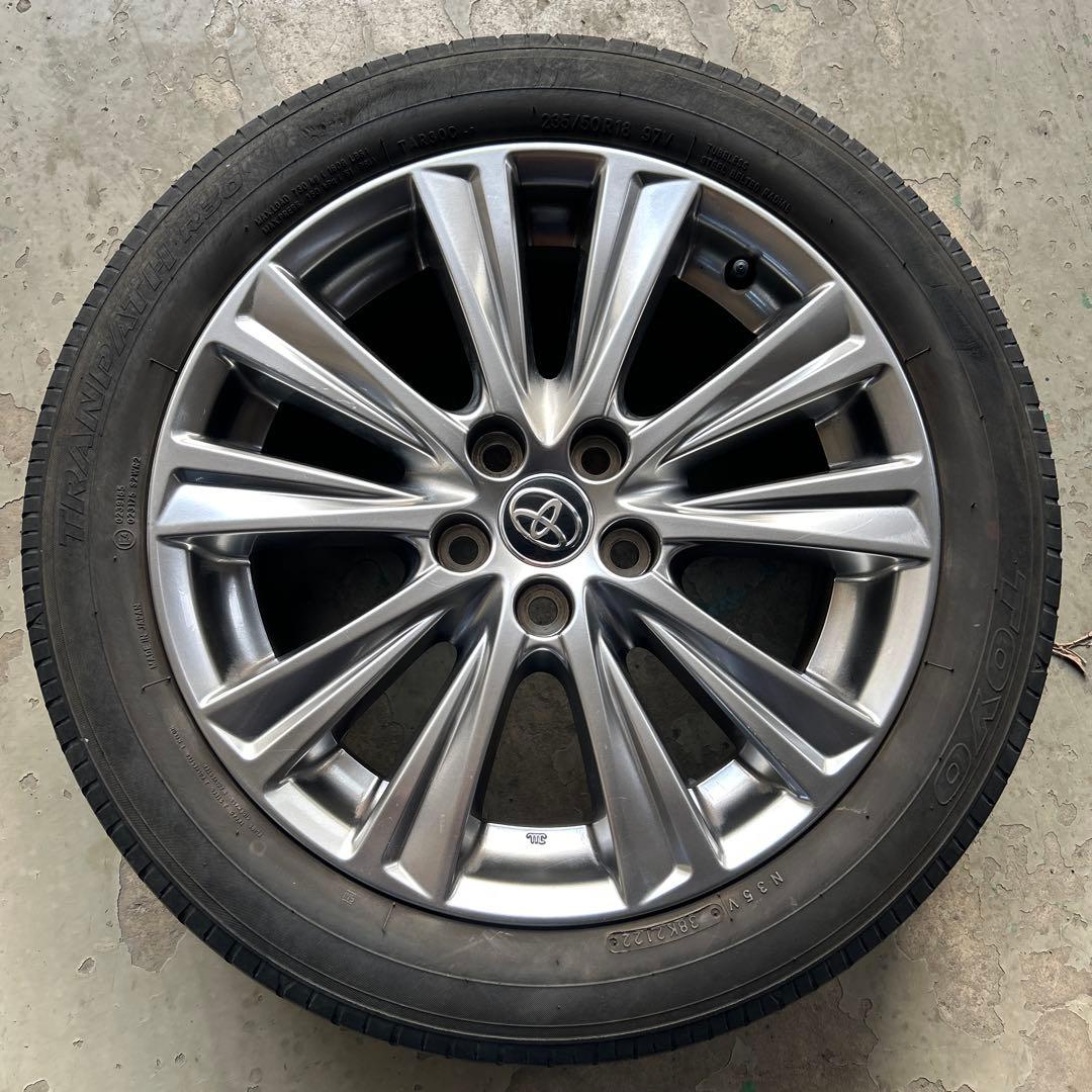 アルファード 30 タイヤ付ホイール 1本 235/50R18 ジャンク品 - メルカリ
