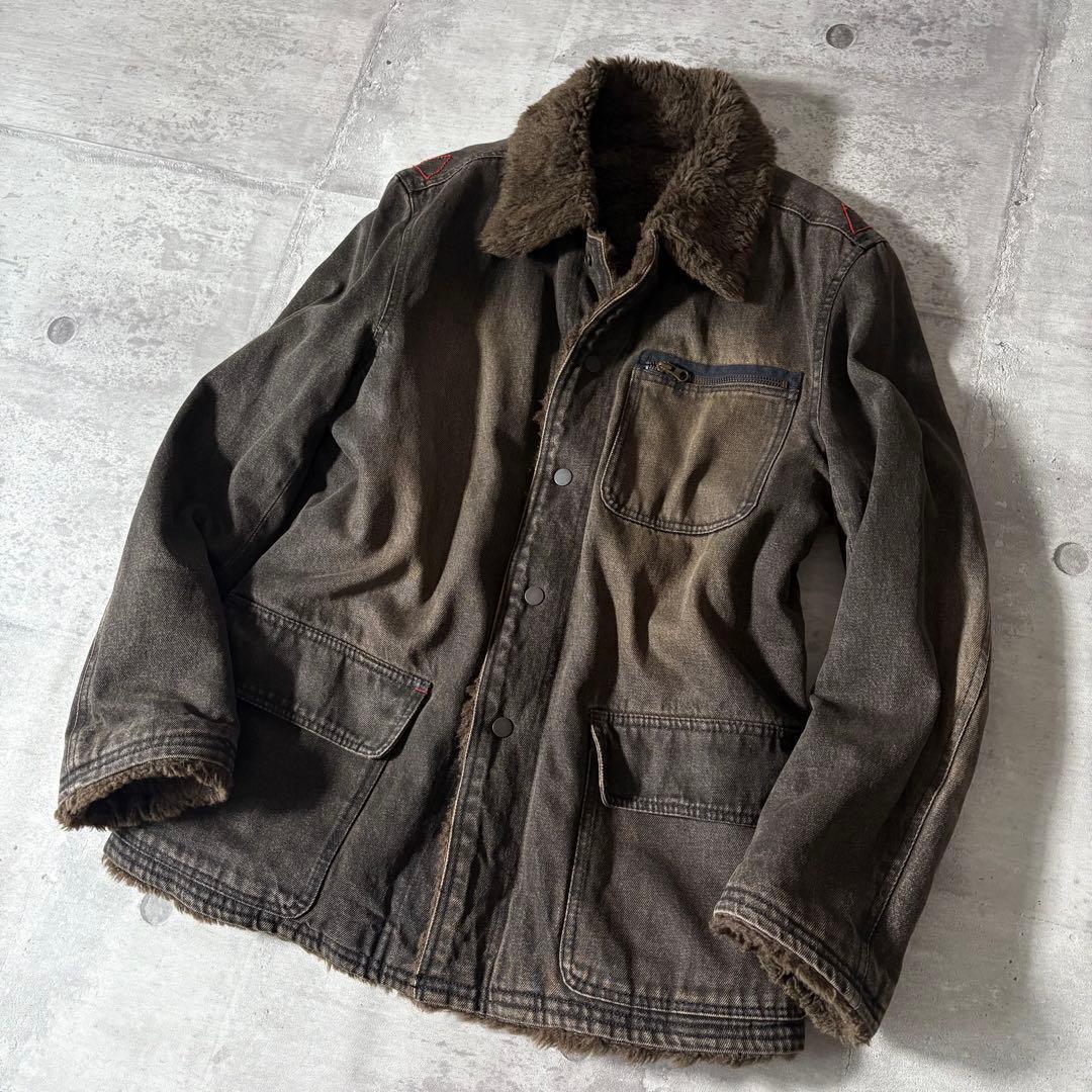 00s archive PPFM denim jacket y2k grunge - メルカリ