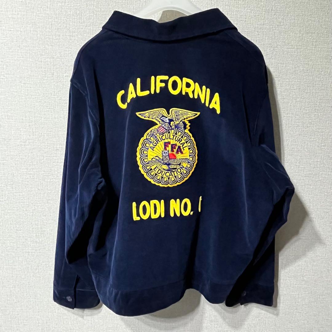 FFAジャケット 濃紺 USA製 FFAジャケット|コーデュロイ|ネイビー - 古着屋グレープフルーツ