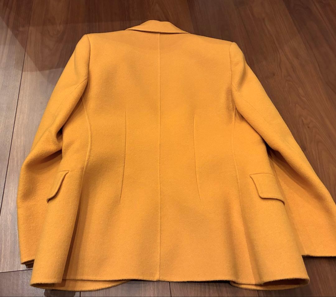 Yves Saint Laurent イエローテーラードジャケット コート 36 Yves