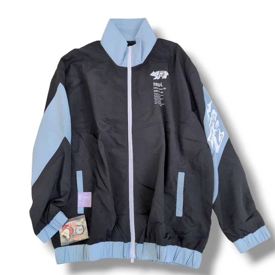 Eve 花嵐 ジップアップジャケット アウター ブラック 黒 【L】特典