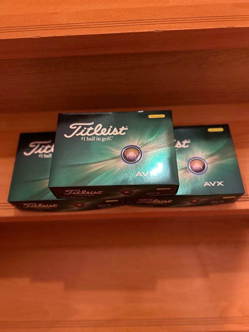 Titleist AVX ゴルフボール 3箱セット 楽天市場】ゴルフボール 2個以上同時購入で送料無料 1スリーブ 3球入り