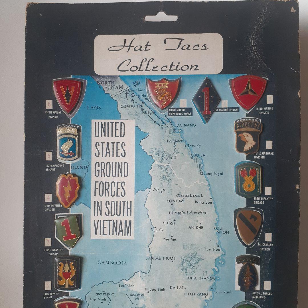 アメリカ軍ベトナム派遣部隊ピンバッジ - メルカリ