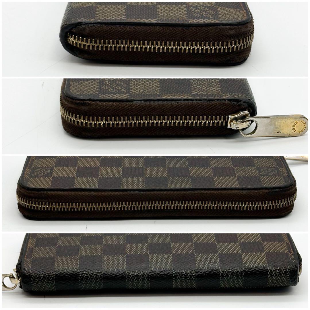 ルイヴィトン ジッピーウォレット ダミエ エベヌ ラウンドファスナー