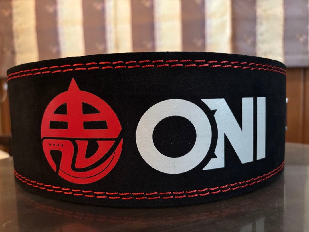 ONI 鬼 レバーアクションベルトNX IPF公認 パワーベルトXS ONI 鬼 レバーアクションベルトNX IPF公認 バックル付き パワーベルト