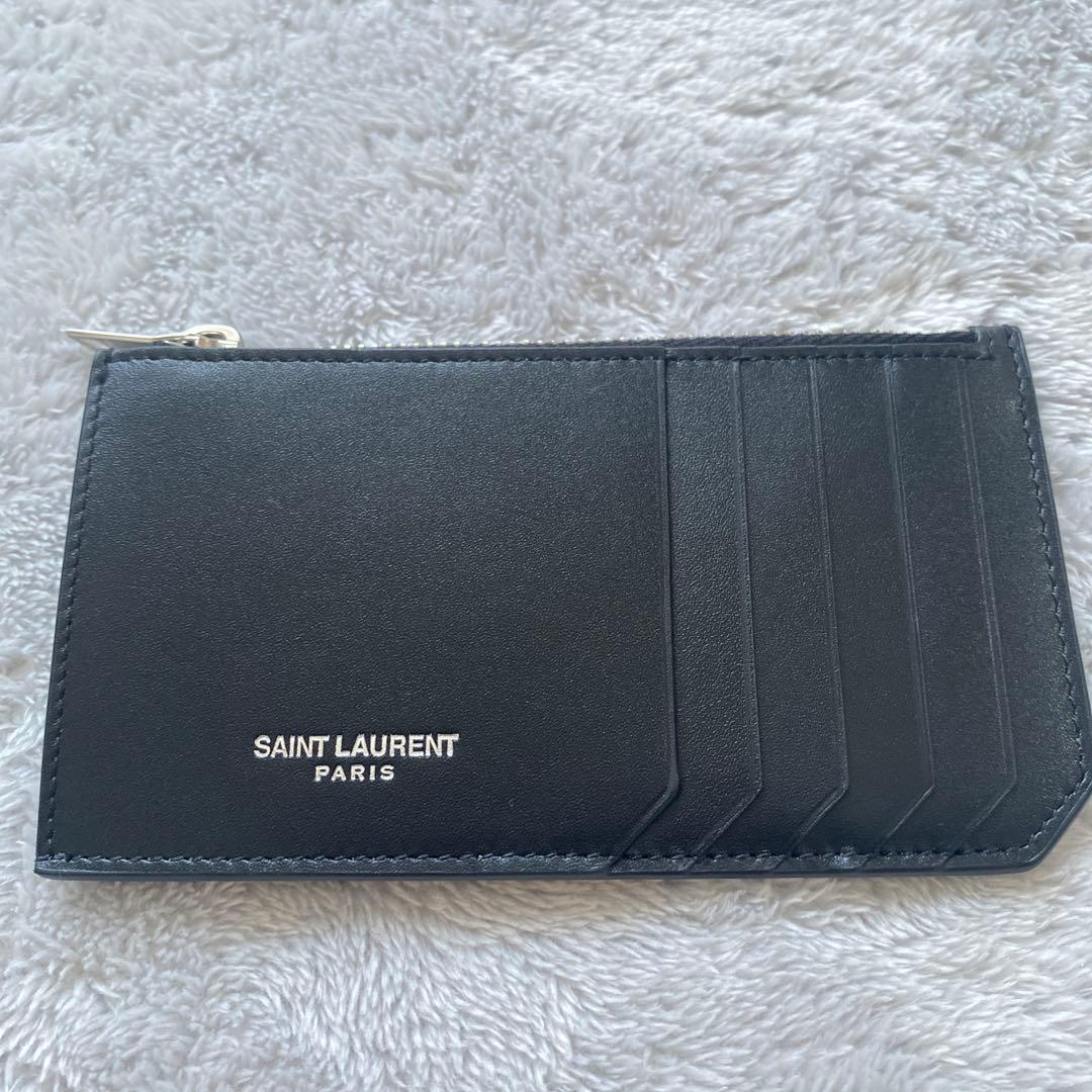 新品】サンローランパリ フラグメントラージジップカードケース - メルカリ