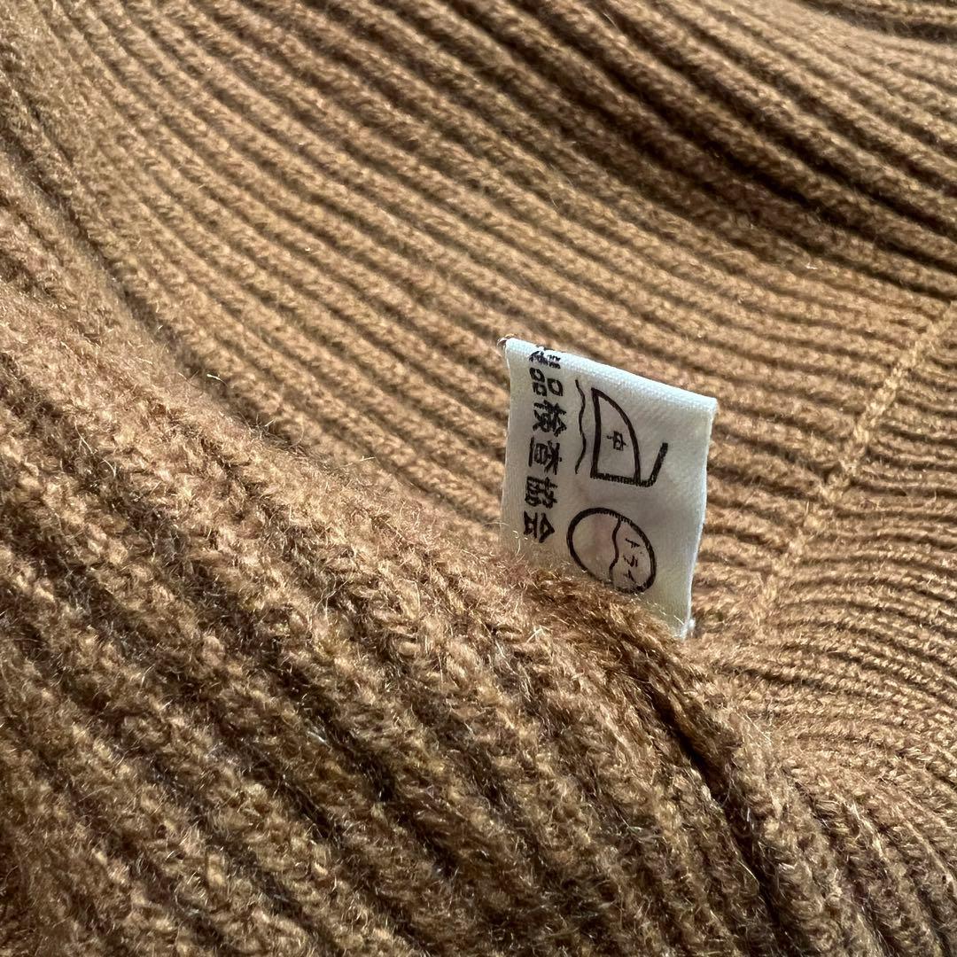 極上品】JOHN LAING 肉厚カシミヤ100%カーディガン キャメル42 - メルカリ