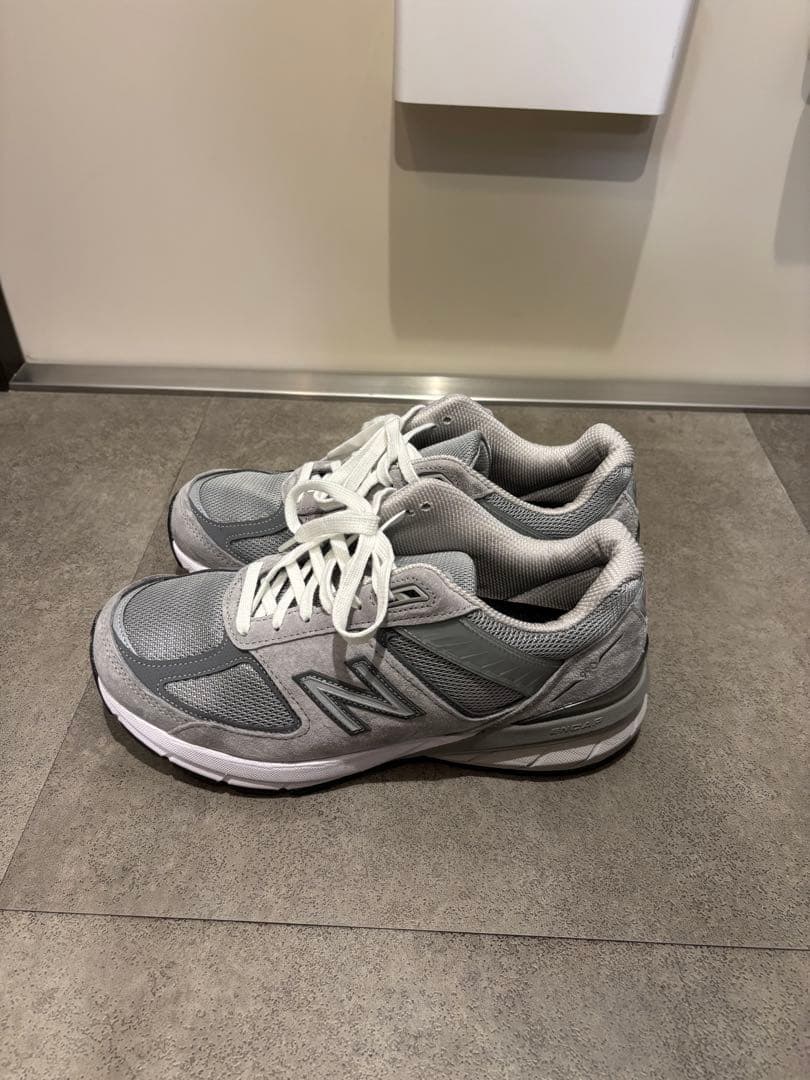 New Balance 990v5 25.5cm4E グレー 箱タグ付