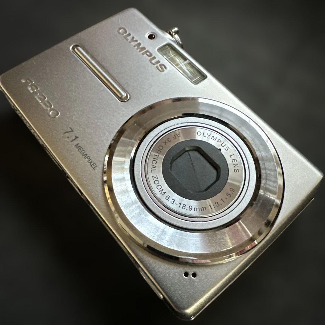 OLYMPUS デジタルカメラ FE-230 本体、社外充電器(電池無し) - メルカリ