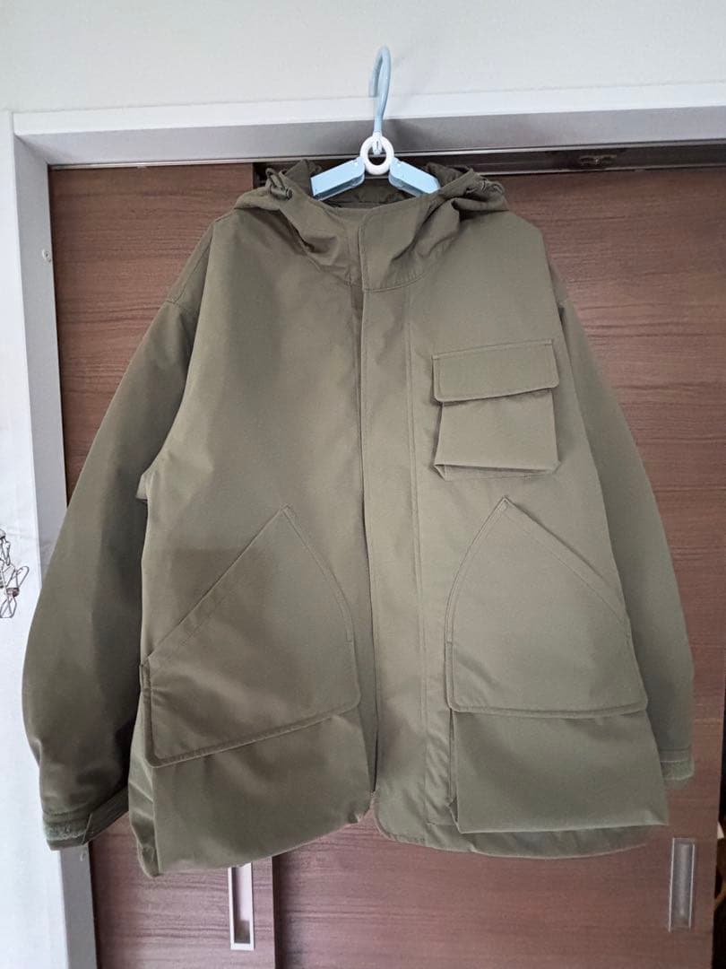 GU×ENGINEERED GARMENTS パデッドシェルパーカ オリーブ M - メルカリ
