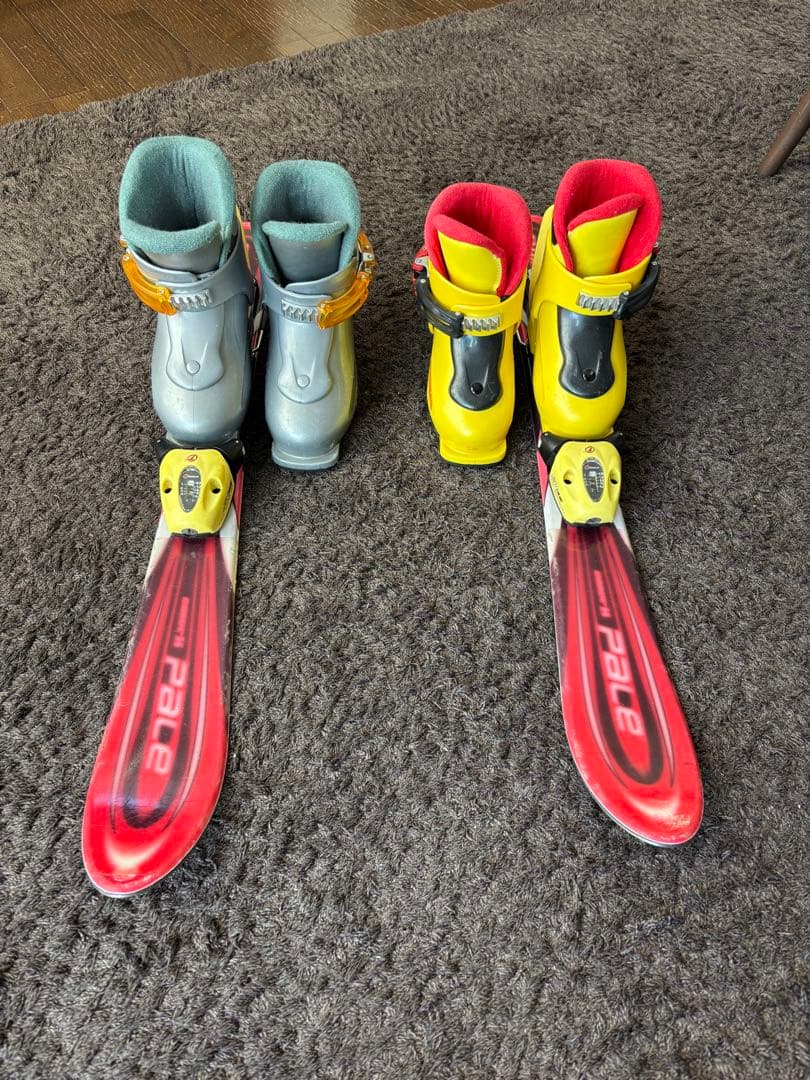 スキー（子供用、約80cm）HEAD スキー靴2足セット HEAD（ヘッド） スキー板 スキーセット ジュニア キッズ スキー3点