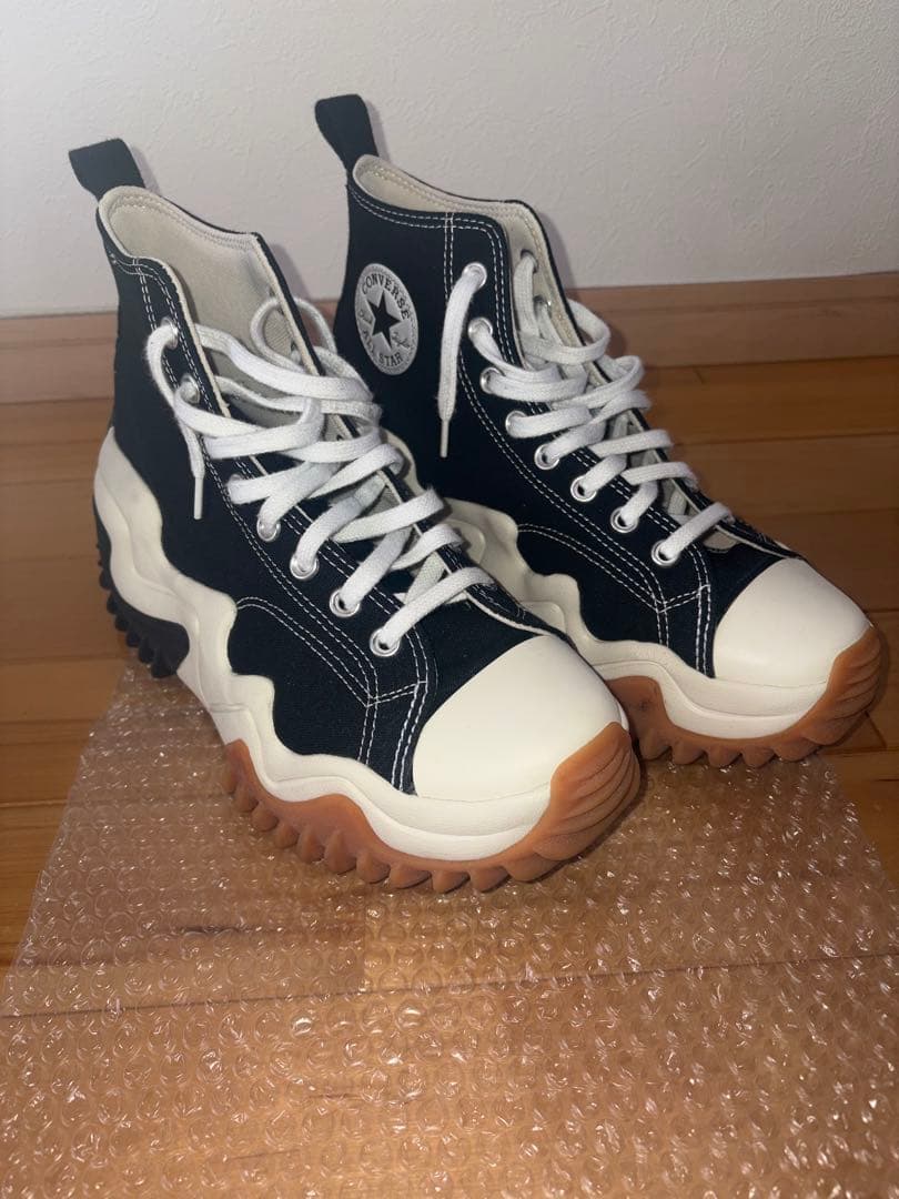 converse ランスターモーション　ハイカット 日本未発売　韓国限定商品 韓国限定品 日本未販売 大人気 コンバース ランスターモーション 25cm