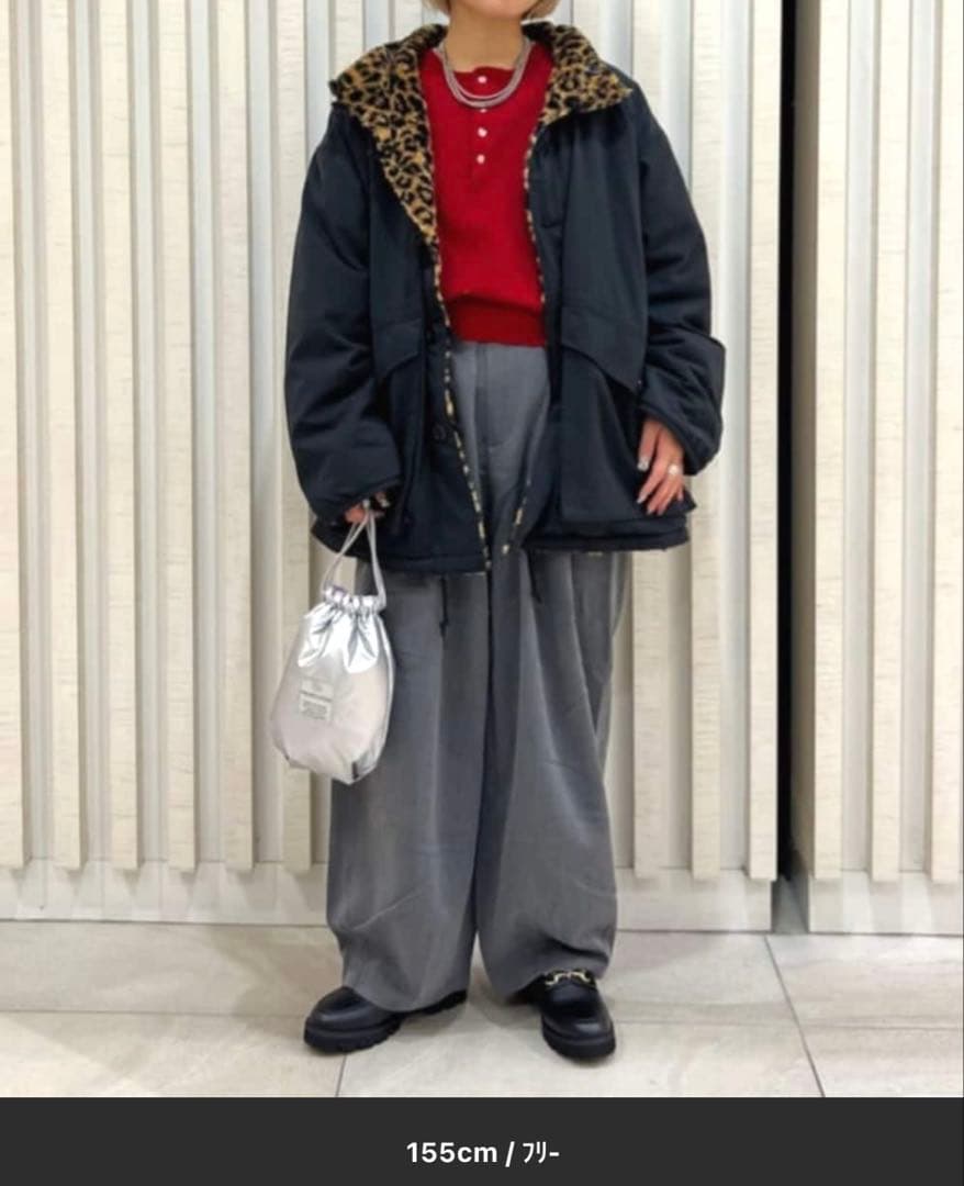 フリークスストア リバーシブル レオパードボアジャケット - メルカリ