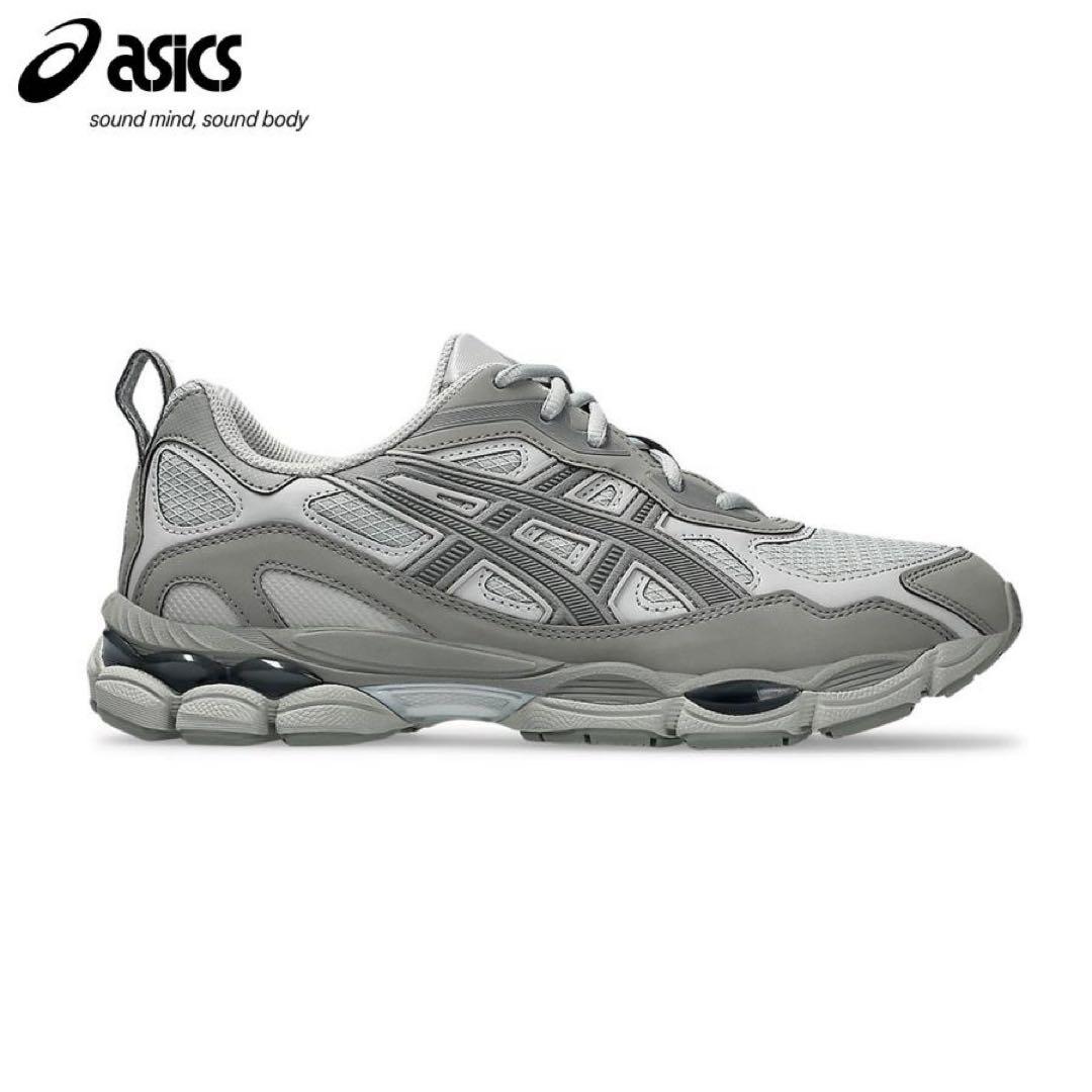 靴 GEL NYC 26.5 CEMENT GRAY /CLAY GRAY Asics Gel-Nyc Rgd Cement Grey / Clay Grey - Oct 2025 - 1203A735
