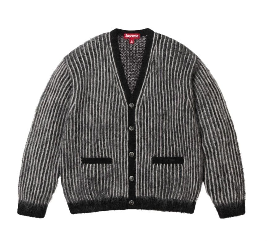 ほぼ新品L Supreme 2-Tone Mohair Cardigan Supreme 2-Tone Mohair Cardigan - メルカリ