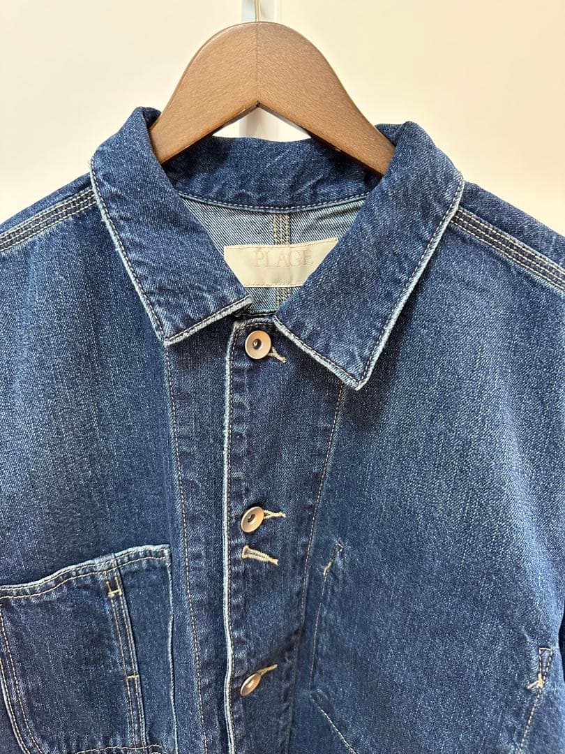 Plage新品紙タグ付き⭐️coverallデニムカバーオールジャケット - メルカリ