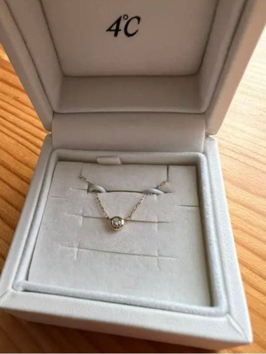 最終値下げ《4℃》ネックレス ダイヤモンド