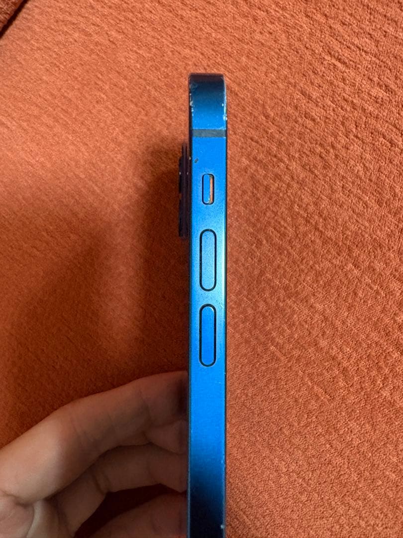 Apple iPhone 12 ブルー 背面割れ 128GB - メルカリ