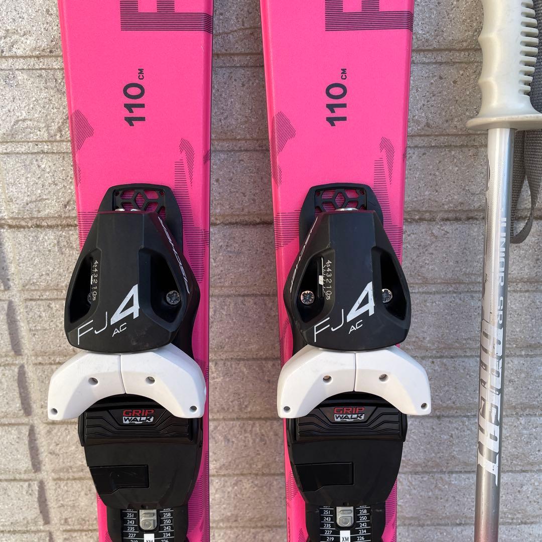 美品フィッシャー FISCHER Ranger 110㎝ スキー板&ポールセット - メルカリ