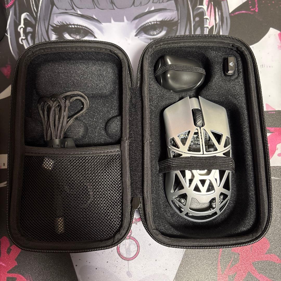 WLMOUSE BeastX Pro Silver 穴なし OM Optical - メルカリ