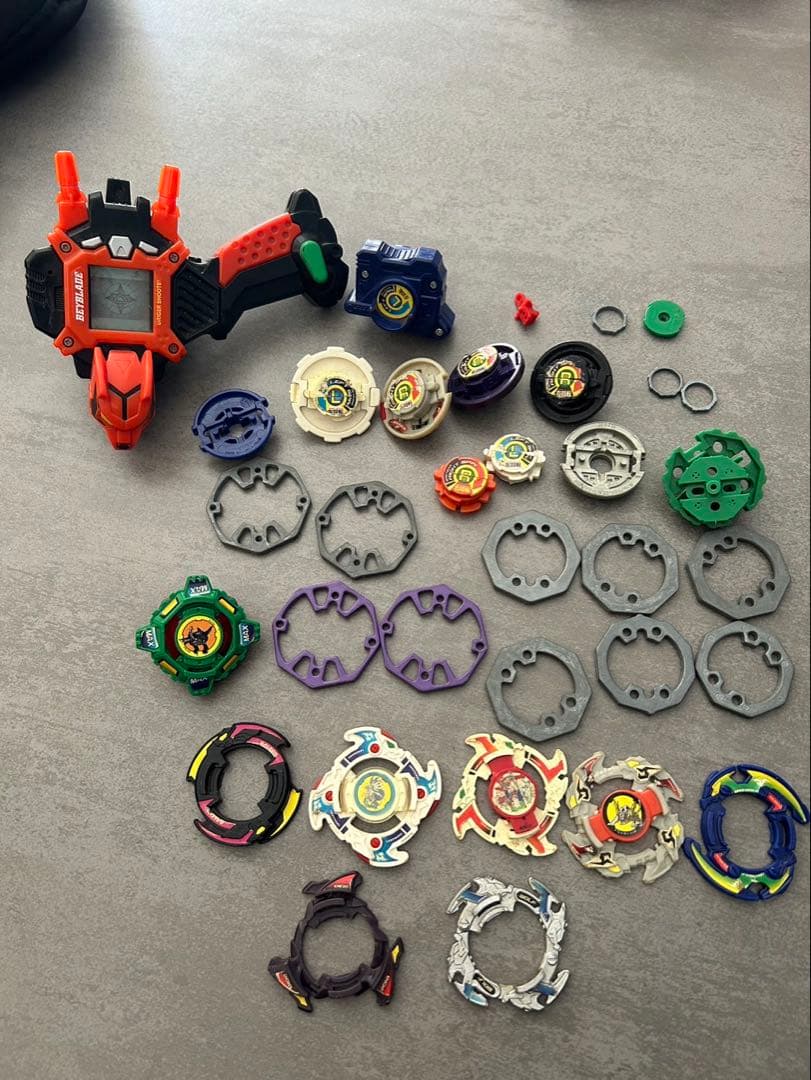 爆転シュート ベイブレード ウェイトディスク イベント 限定 まとめ売り 美品 爆転シュートベイブレード ウェイトディスク まとめ売り 7種7個