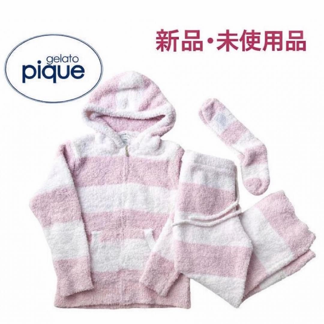 新品•未使用品】ジェラートピケ 福袋 ルームウェア 靴下 3点セット