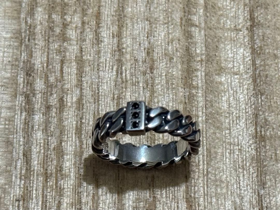 美品】トムウッド Chain Ring Slim Spinel 54 - メルカリ