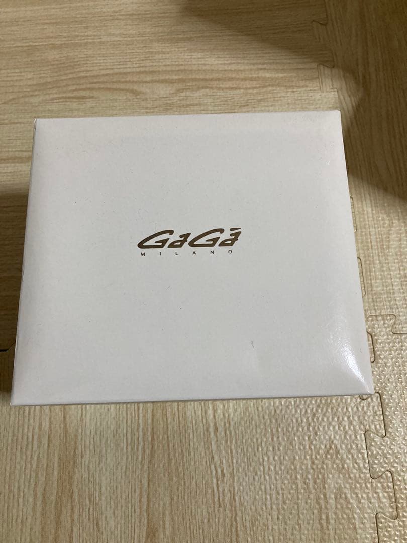 B*L様 GaGa Milano アナログ時計 ブラック/グリーン - メルカリ