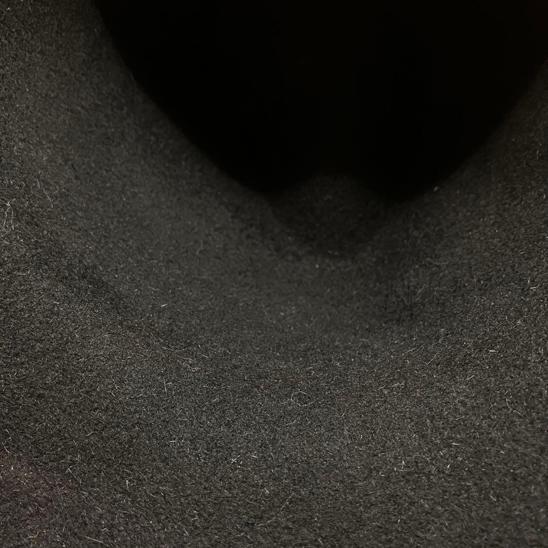 美品 KIJIMA TAKAYUKI 152854 黒 ハット ラビット - メルカリ