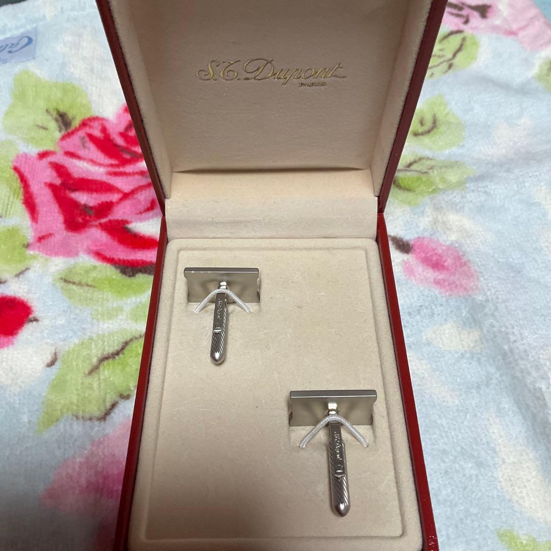S.T.Dupont エス・テー・デュポン カフスボタン カフリンクス タイピン