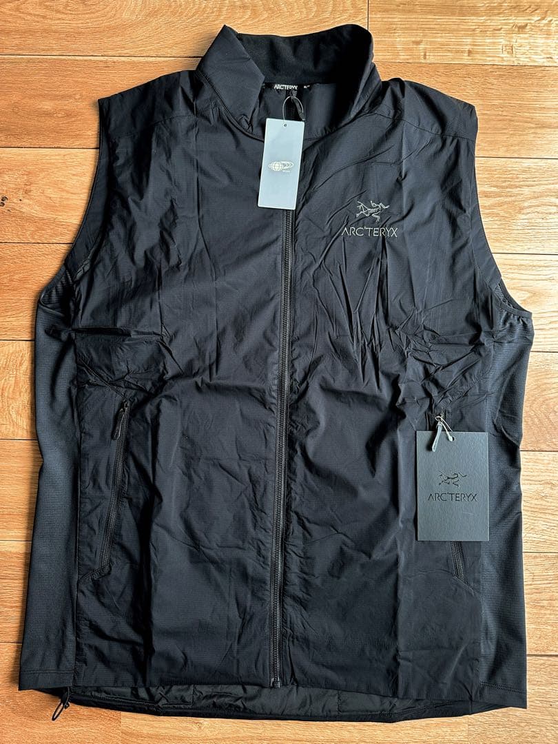新品】ARC'TERYX Atom SL Vest XL アトム ベスト 黒 ARCTERYX 送料無料