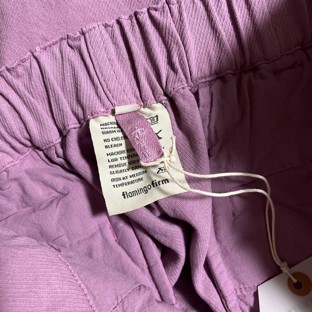新品未使用flamingofirm カーゴパンツ カーゴクロップドパンツ - メルカリ