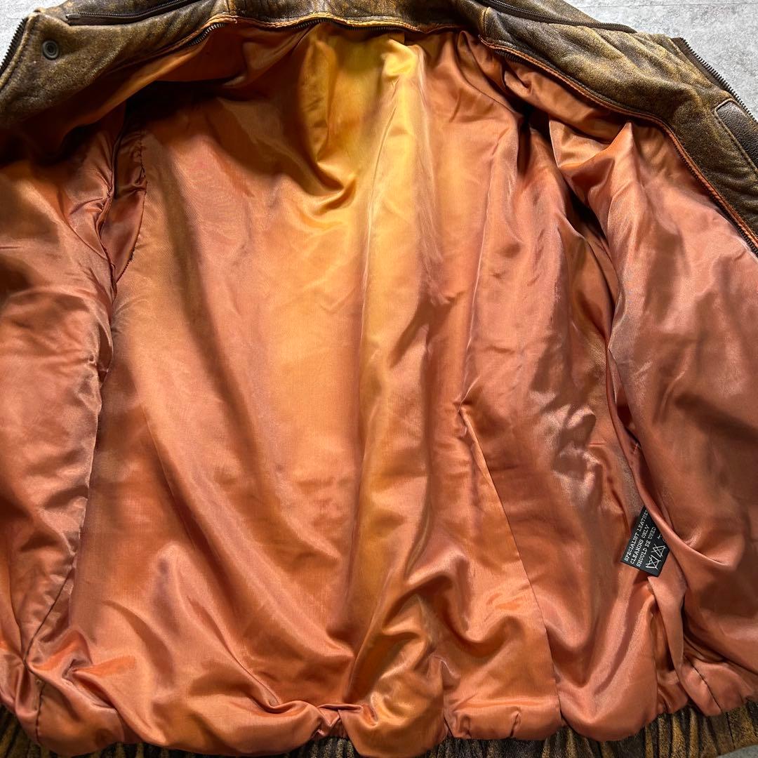 90s【Vintage】G-1 レザーフライトジャケット/Y2K/A-2/短丈◎ - メルカリ