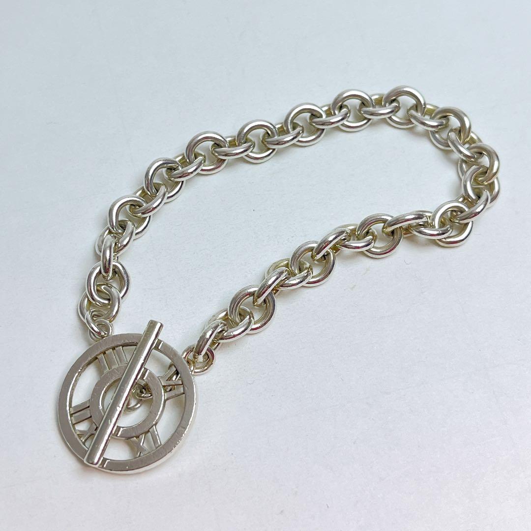 ティファニー　アトラス　サークル　トグル　チェーン　ブレスレット　925 Tiffany & Co アトラス トグル ブレスレット シルバー ティファニー