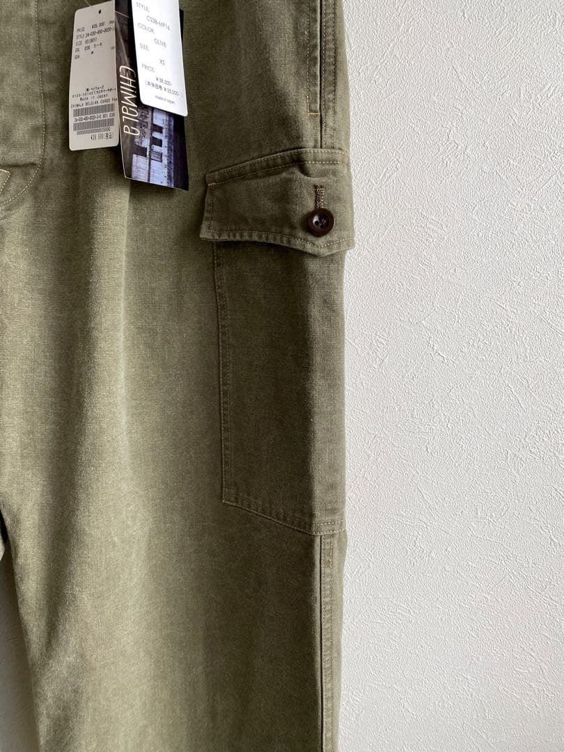 新品タグ付きchimala(チマラ) BELGIAN CARGO PANTS - メルカリ