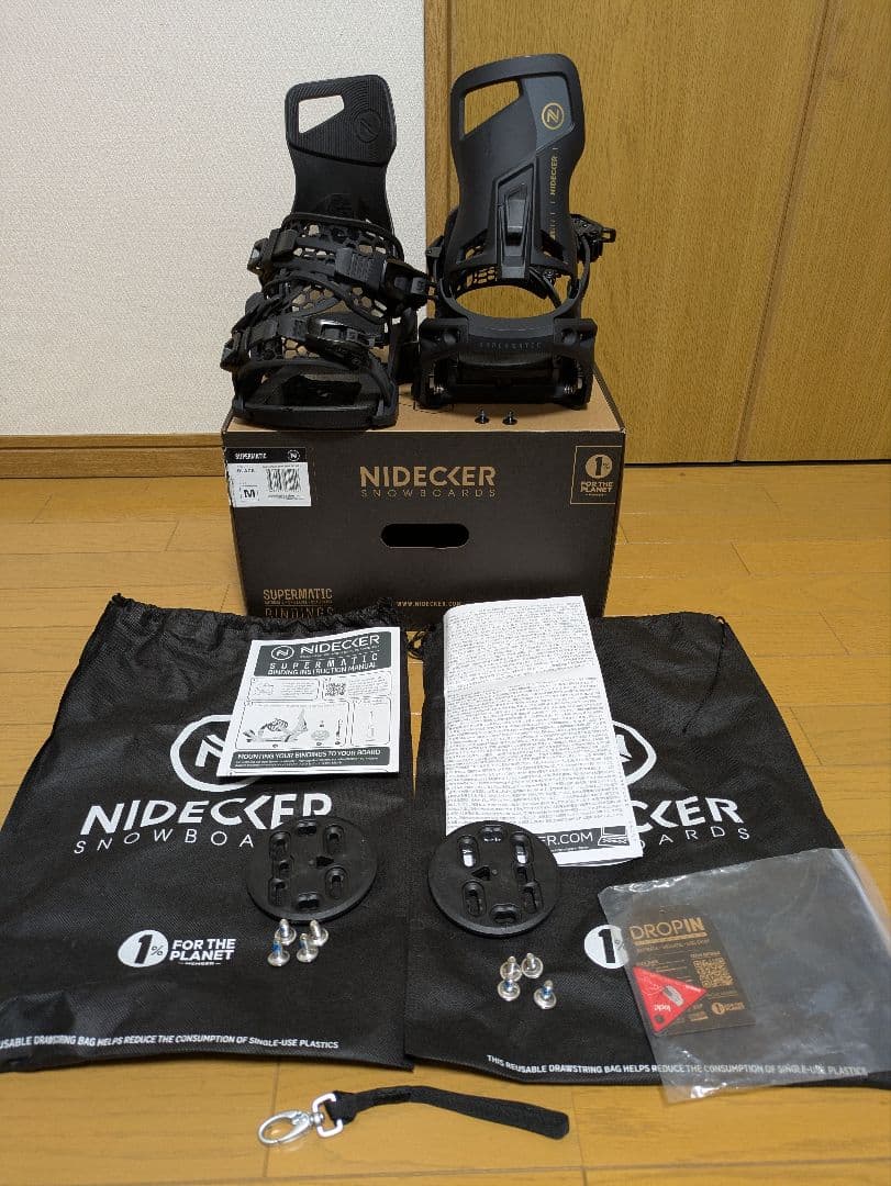Nidecker スーパーマチック ビンディング M ブラック 楽天市場】25-26 NIDECKER/ナイデッカー CARBON SUPERMATIC カーボン