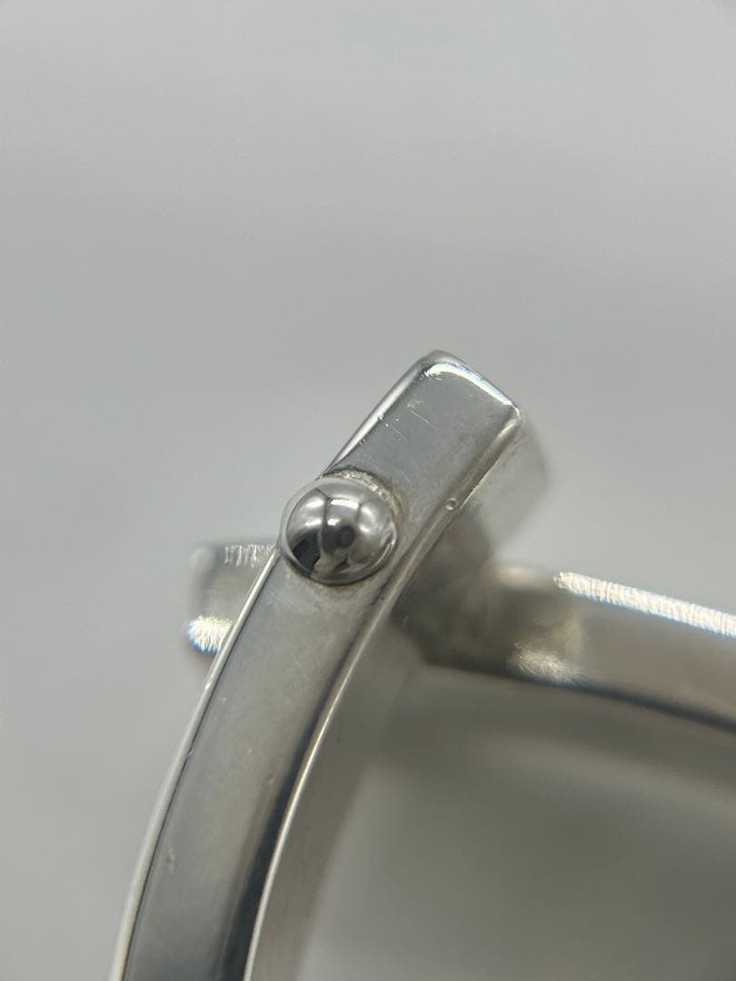 グッチ GUCCI バー プレート リンク ブレスレット SV925 希少 - メルカリ