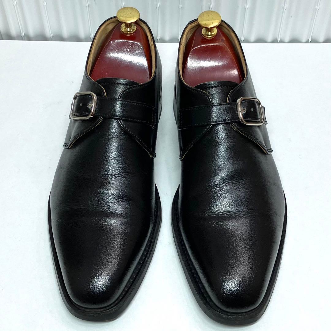 REGAL リーガル シングルモンクストラップ ブラック 24.5 革靴 - メルカリ