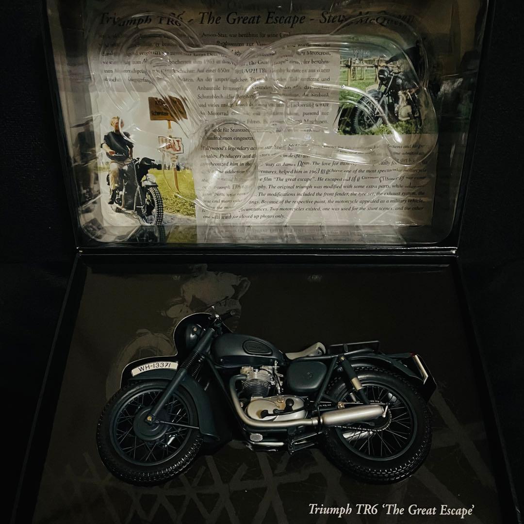 1/12 PMA トライアンフ TR6 大脱走 スティーブ・マックイーン - メルカリ