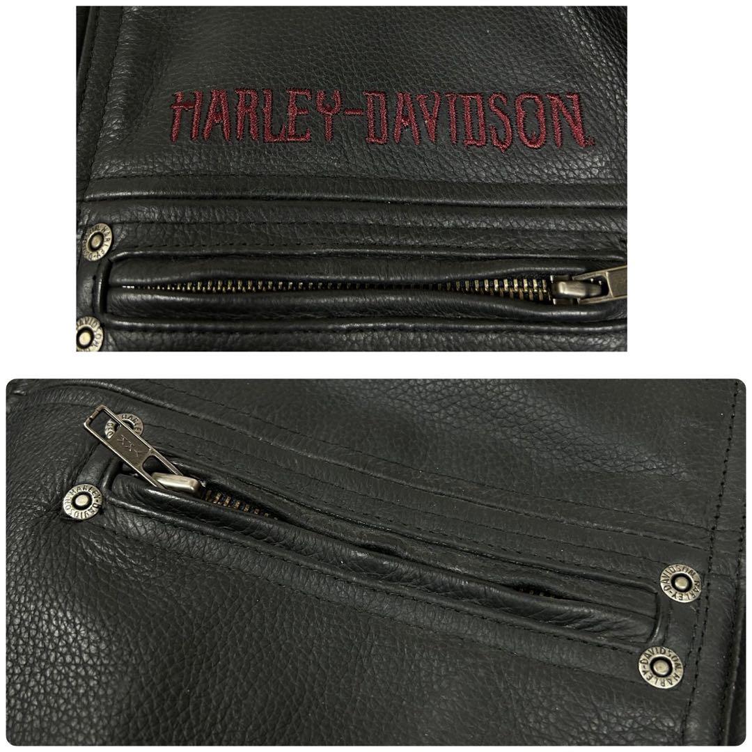 激レア XXL相当 HARLEY-DAVIDSON ライダースジャケット スカル - メルカリ