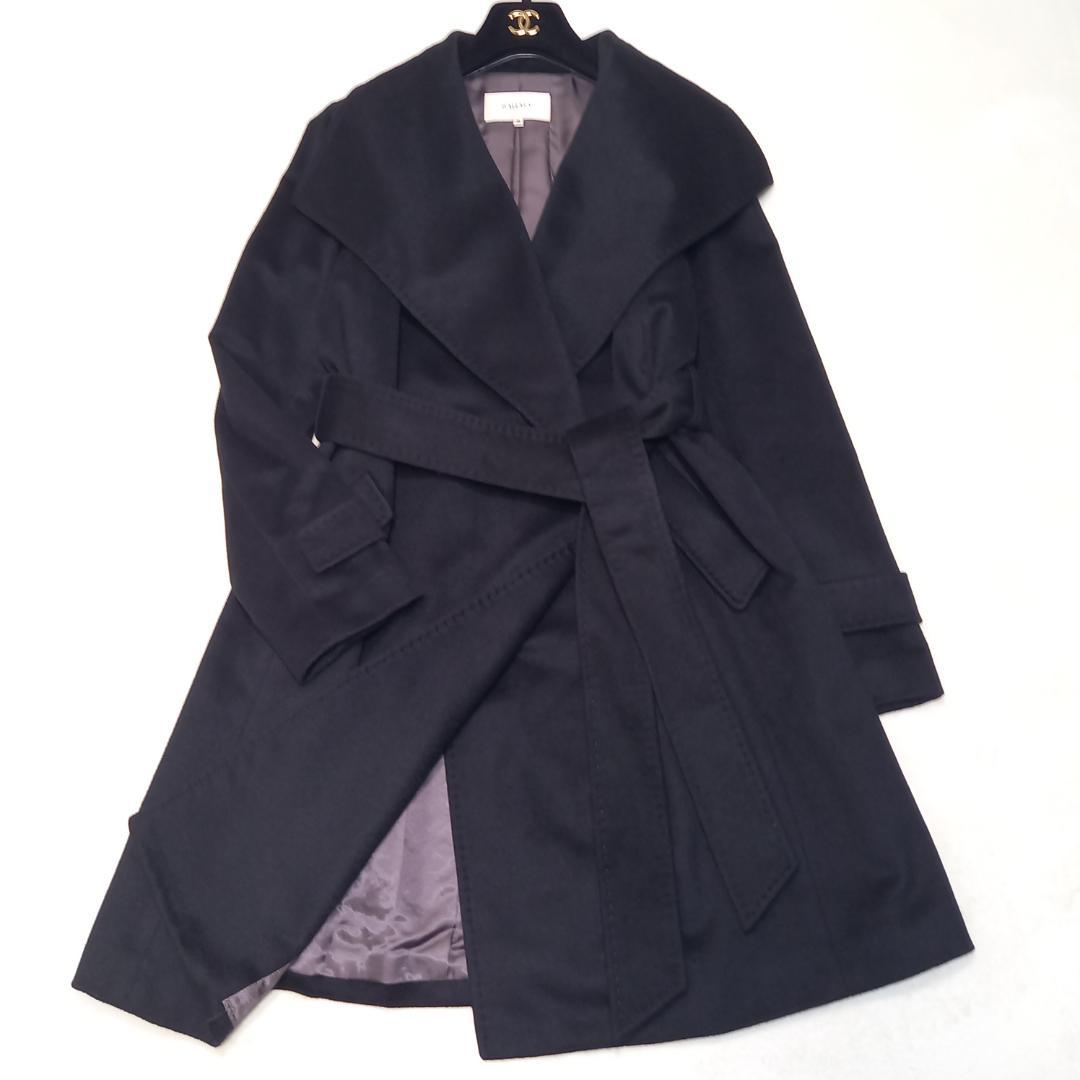 極美品✨ボールジィ×ブレスキ社 ピュアカシミヤ100 ベルテッドコート 38 Named collection Void MTR ピュアカシミヤ スタンドカラーコート – YUUGA