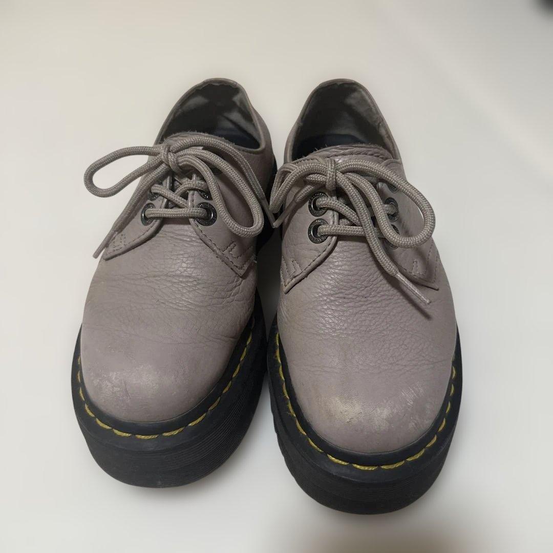 ドクターマーチン 1461 QUAD Ⅱ トープ 厚底 ダブルソール - メルカリ