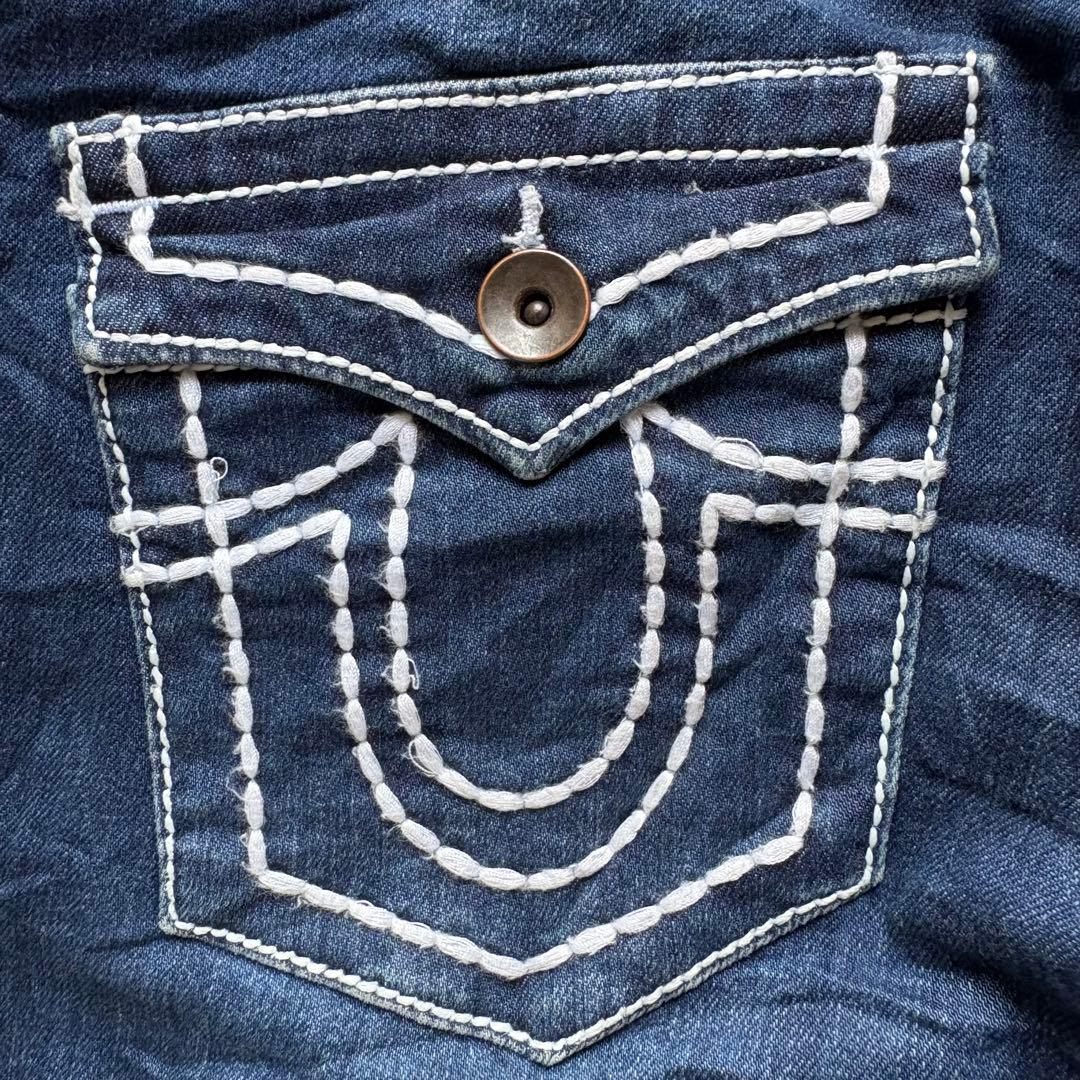 TRUE RELIGION rainbow bobby 白ステッチ 28 - メルカリ