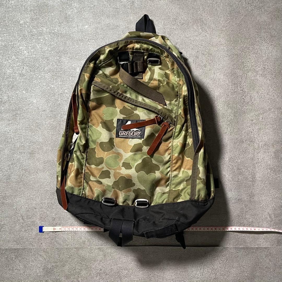 90s USA製 GREGORY ダックハンターカモ リュックサック 旧タグ - メルカリ