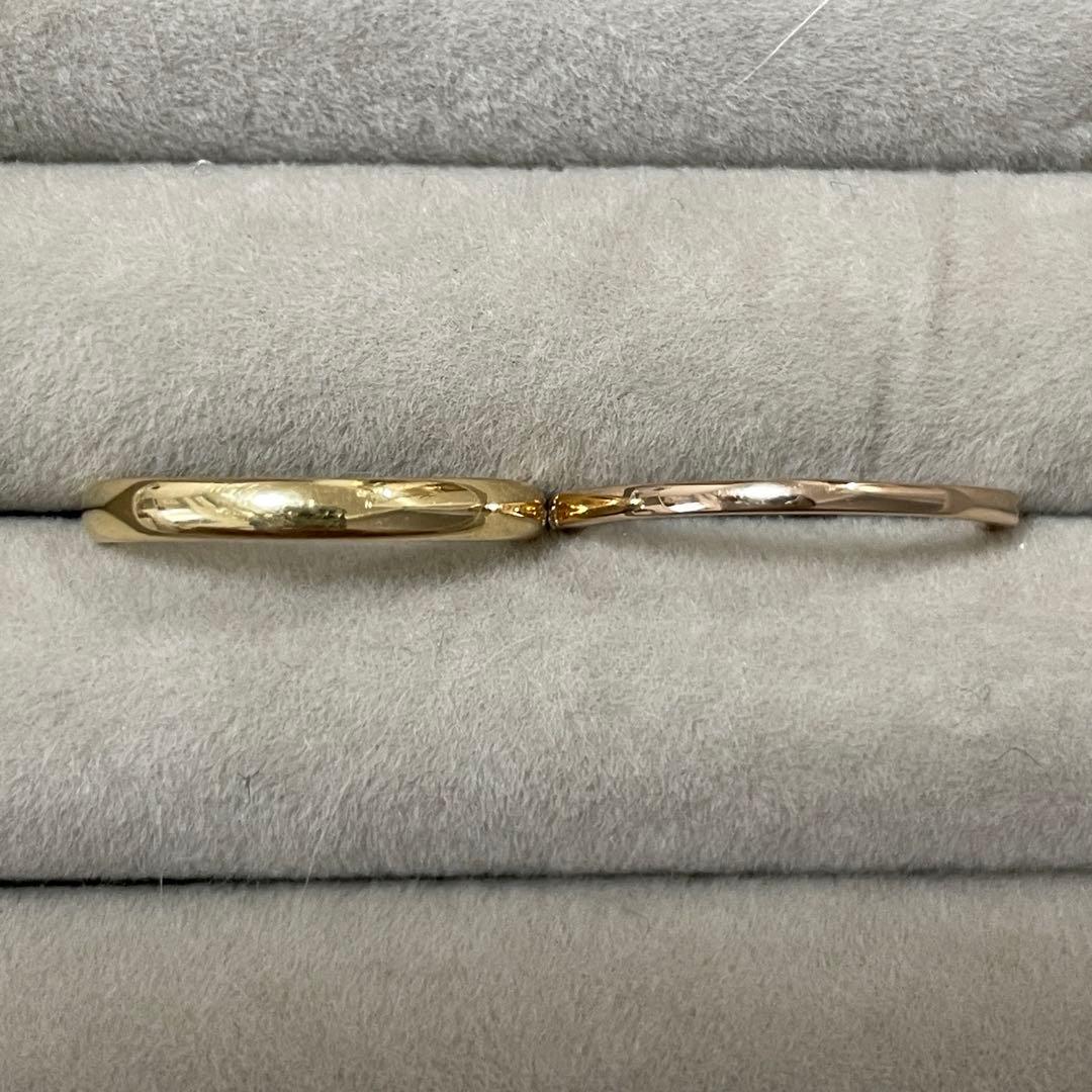 #12号♡K18♡0.41ct♡クローバーモチーフリング