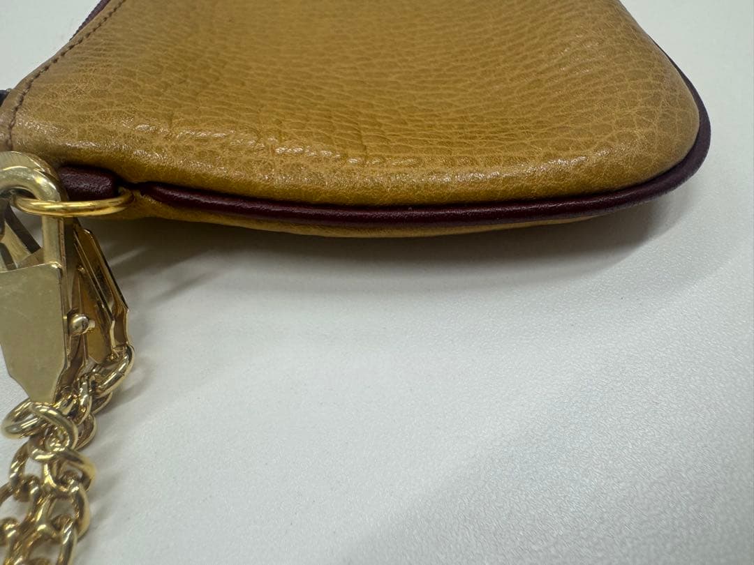 Cartier ブラウン レザーポーチ 箱付き